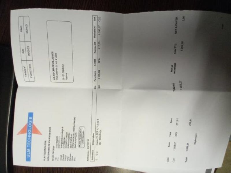 ULM Occasion FILSER Atr 833